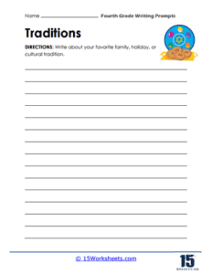 4th Grade Writing Prompt Worksheets