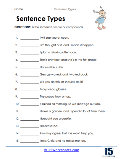 Sentence Types #11