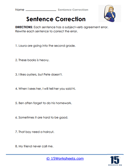 Sentence Correction #12
