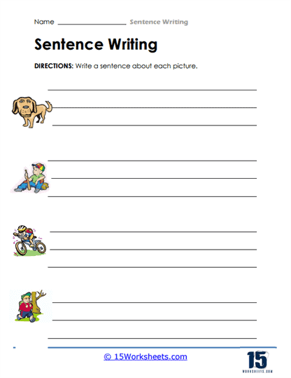 Sentence Writing #13