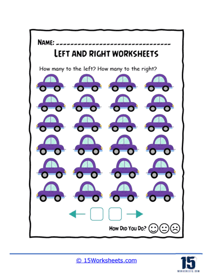 Purple Car Lot Worksheet