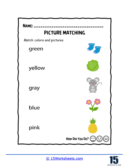Matching Colors to Images