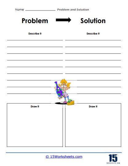 Problem and Solution Worksheets - 15 Worksheets.com