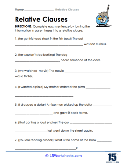 Relative Clauses #2