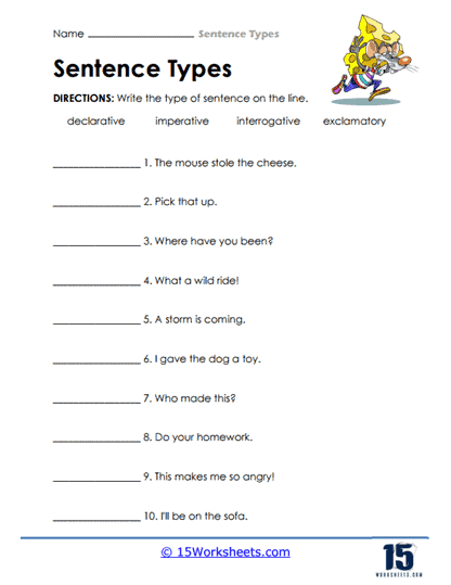 Sentence Types #2