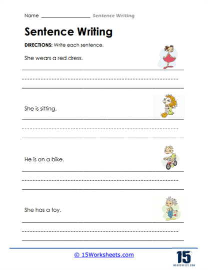 Sentence Writing #2