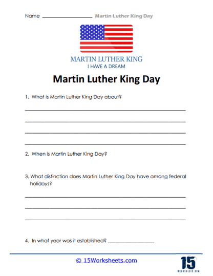Martin Luther King Jr. Day #1
