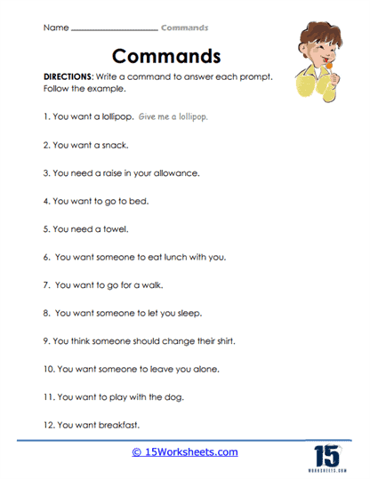 Commands #3