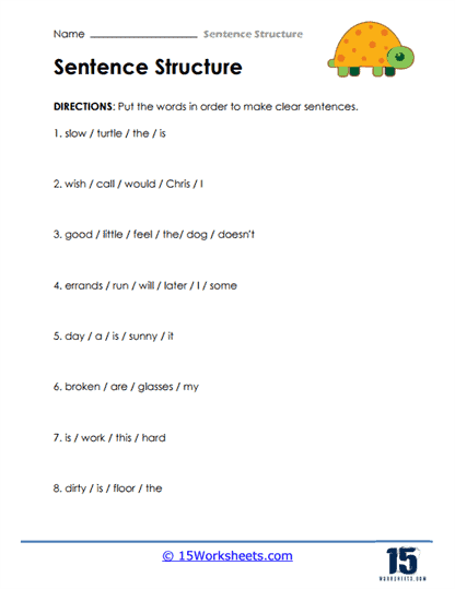 Sentence Structure #3