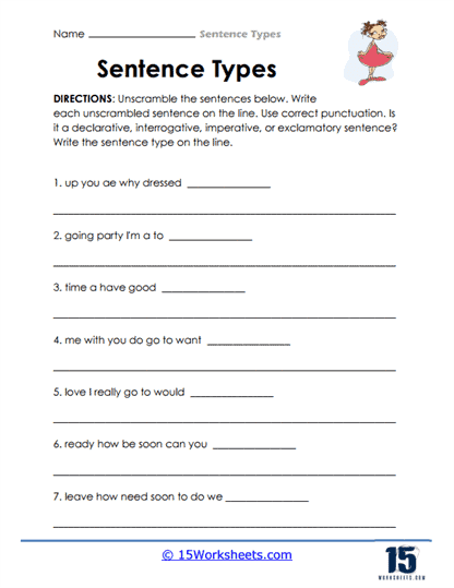 Sentence Types #4