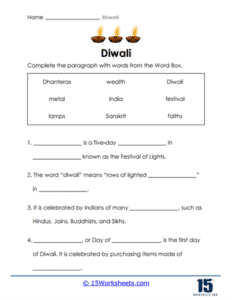 Diwali Worksheets 15 Worksheets com Diwali Worksheets 15 Worksheets com