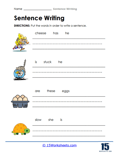Sentence Writing #5