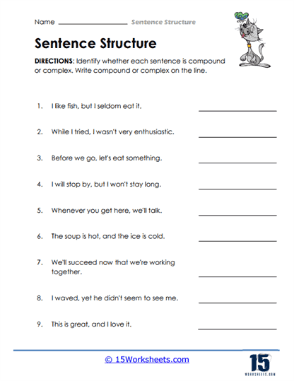 Sentence Structure #6