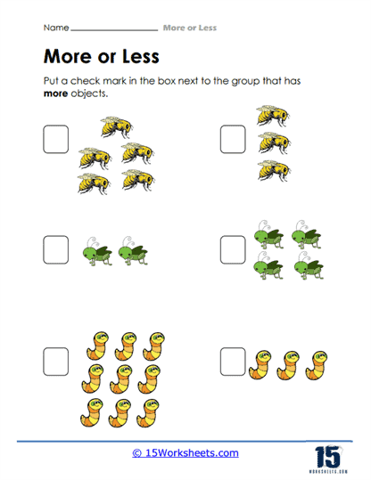 Insect Checks Worksheet
