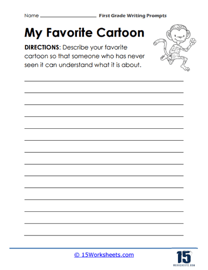 1st Grade Writing Prompt #7