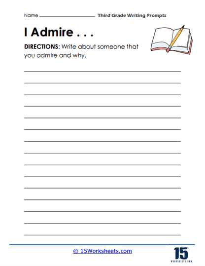 3rd Grade Writing Prompt #7
