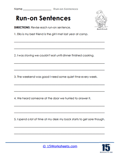 Run-on Sentences #7