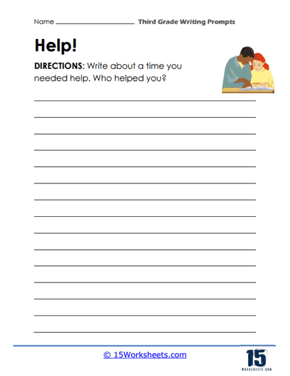 3rd Grade Writing Prompt #8