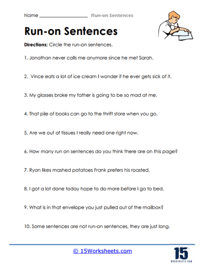 Run-on Sentences #8