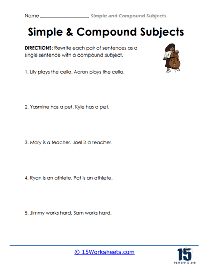 Compound Subjects #8