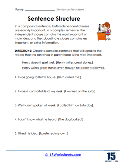 Sentence Structure #9