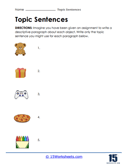 Topic Sentences #9