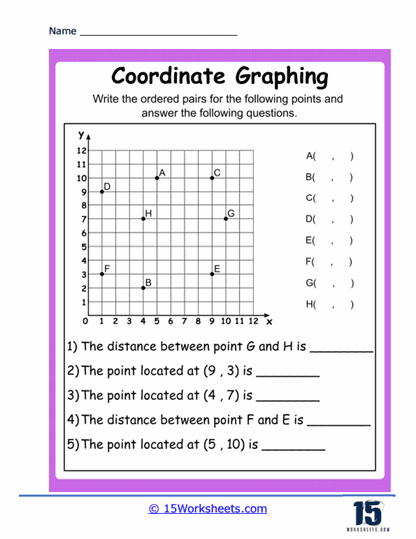 Locating Points Worksheet
