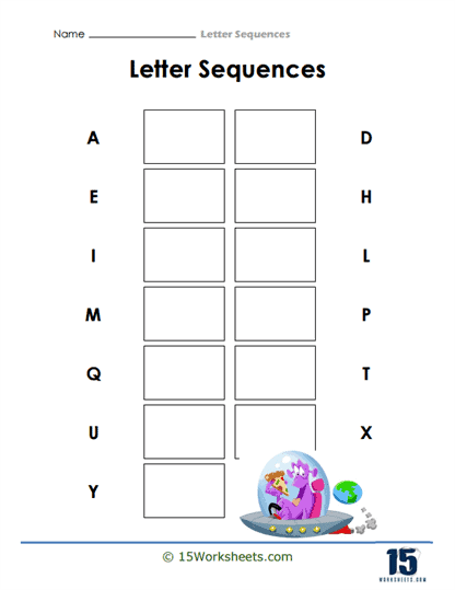 Fill Boxes Worksheet