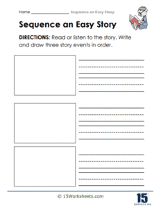 Story Sequencing Worksheets - 15 Worksheets.com