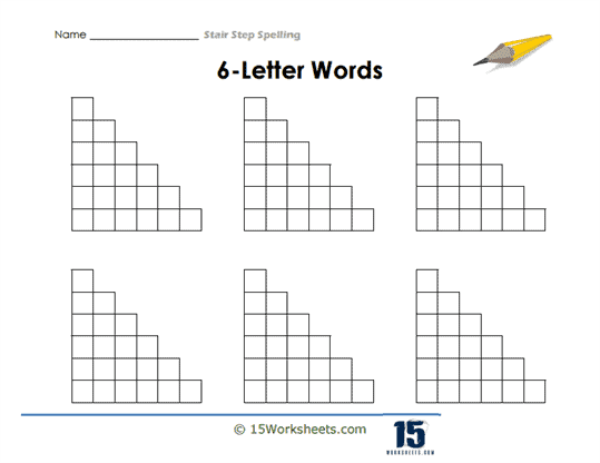6-Letter Words Worksheet