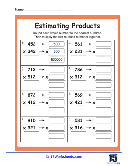 Estimate and Multiply