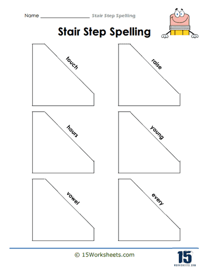 Empty Steps Worksheet
