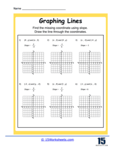 Graphing Lines Worksheets - 15 Worksheets.com