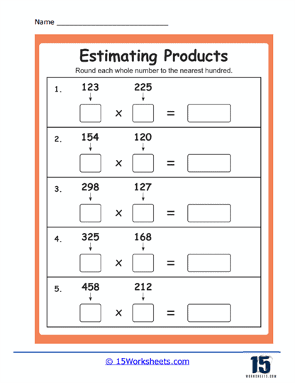 2 Step Estimating Products