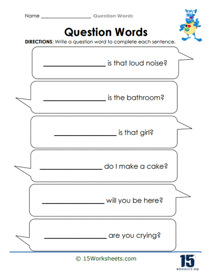 Question Words #9