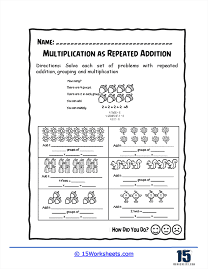 Grouping Objects Worksheet