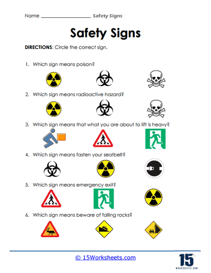 Safety Signs #11