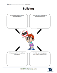Bullying Worksheets - 15 Worksheets.com
