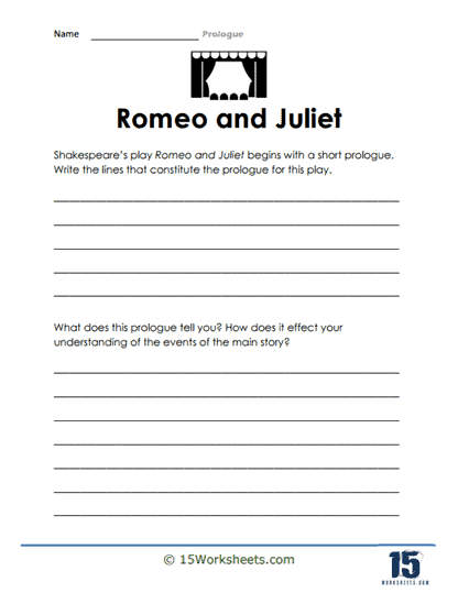 Shakespeare's Romeo And Juliet