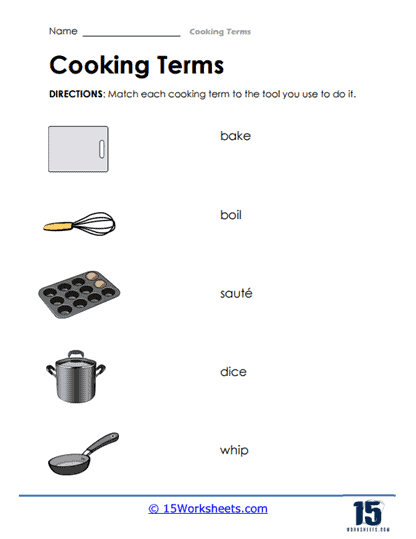 Cooking Terms #2