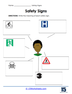 Safety Signs Worksheets - 15 Worksheets.com