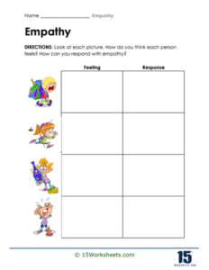 Empathy Worksheets 15 Worksheets com