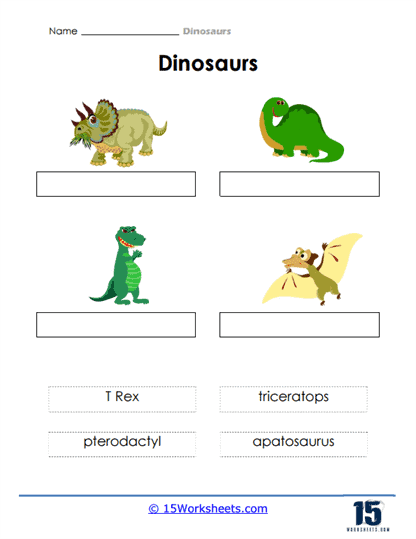 Naming Dinosaurs