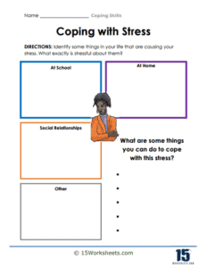 Coping Skills Worksheets - 15 Worksheets.com