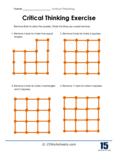 critical thinking worksheets for students