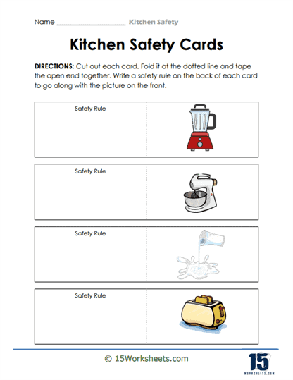 Kitchen Safety #12