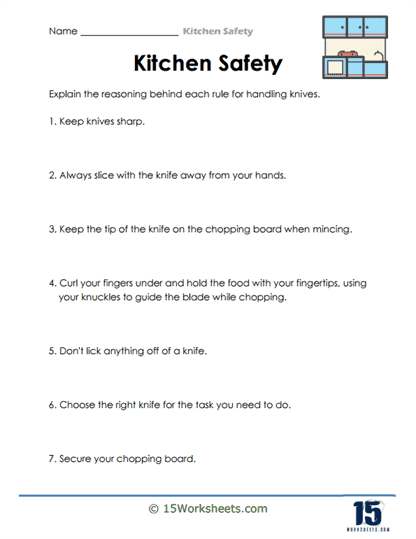 Kitchen Safety #1