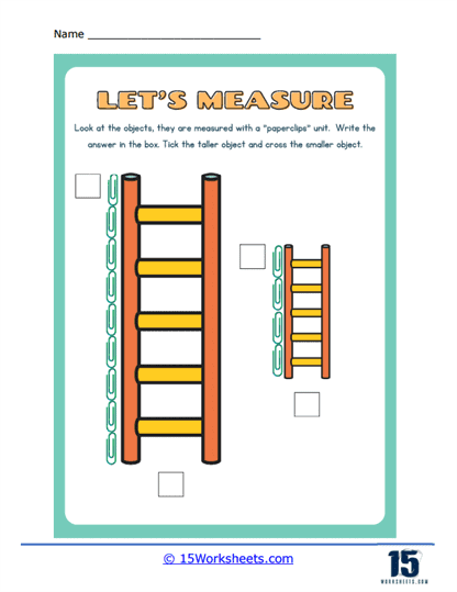 Ladders of Fun Worksheet