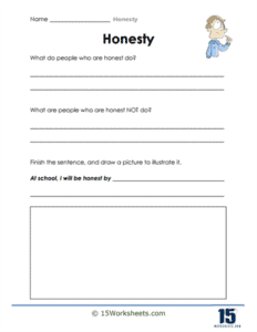 Honesty Worksheets - 15 Worksheets.com