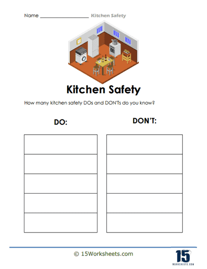 Kitchen Safety #6